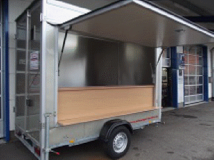 Verkaufsanhnger Imbiss Anhnger Geschirrmobil Bhler Grwihl kl